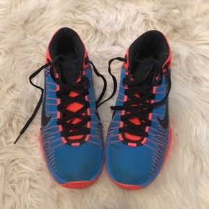 nike zoom ascension grade school boys' basketball shoes